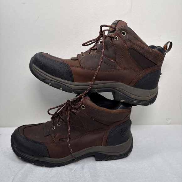 Ariat Terrain H2O Cooper Waterproof Boots ATX technology 34527 Mens 8.5 Brown - Picture 2 of 8
